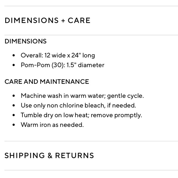 PB Teen Pom Pom Organic Pillow Covers (2) - Picture 12 of 13